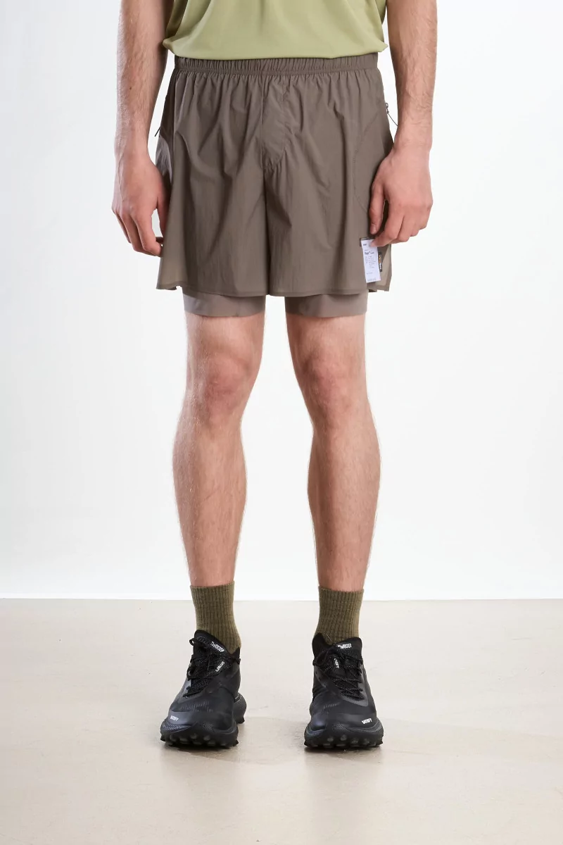 Satisfy Rippy™ Cordura® 5" Trail Shorts – Morel | Centre Commercial